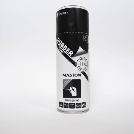 Maston Guma w sprayu - czarna mat - 400ml